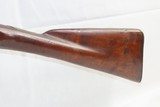 18th CENTURY Antique FLINTLOCK Musket Fowler 60 Caliber American Smoothbore Original Flintlock Full-Stock Militia Fusil .60 cal - 15 of 19