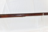 18th CENTURY Antique FLINTLOCK Musket Fowler 60 Caliber American Smoothbore Original Flintlock Full-Stock Militia Fusil .60 cal - 5 of 19