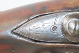 18th CENTURY Antique FLINTLOCK Musket Fowler 60 Caliber American Smoothbore Original Flintlock Full-Stock Militia Fusil .60 cal - 7 of 19