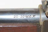 c1919 mfr WINCHESTER Model 1885 “LOW WALL” .25-20 WCF SINGLE SHOT C&R Rifle With LYMAN PEEP SIGHT Mounted on Receiver - 10 of 21