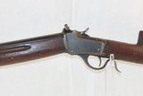 c1919 mfr WINCHESTER Model 1885 “LOW WALL” .25-20 WCF SINGLE SHOT C&R Rifle With LYMAN PEEP SIGHT Mounted on Receiver - 4 of 21