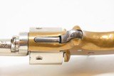NICE Antique COLT “Open Top” SPUR TRIGGER .22 Cal. RIMFIRE Pocket REVOLVER
Colt’s Answer to Smith & Wesson’s No. 1 Revolver - 12 of 17