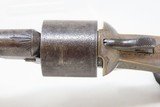 ENGRAVED Antique CIVIL WAR Era Moore’s Patent .32 Cal. TEAT-FIRE RevolverFront Loader That Circumvented S&W’s Patents - 7 of 16