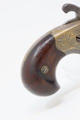 ENGRAVED Antique CIVIL WAR Era Moore’s Patent .32 Cal. TEAT-FIRE RevolverFront Loader That Circumvented S&W’s Patents - 14 of 16