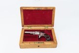 CASED 1874 Antique COLT NEW LINE .22 Cal. RF Spur Trigger POCKET Revolver
Manufactured in 1874 with FITTED WOODEN CASE - 2 of 19