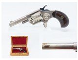 CASED 1874 Antique COLT NEW LINE .22 Cal. RF Spur Trigger POCKET Revolver
Manufactured in 1874 with FITTED WOODEN CASE - 1 of 19