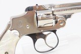 SMITH & WESSON 3rd Model .32 S&W SAFETY HAMMERLESS Six-Shot C&R DA Revolver S&W’s “NEW DEPARTURE” DA Revolver w/PEARL GRIPS - 13 of 21
