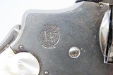 SMITH & WESSON 3rd Model .32 S&W SAFETY HAMMERLESS Six-Shot C&R DA Revolver S&W’s “NEW DEPARTURE” DA Revolver w/PEARL GRIPS - 3 of 21