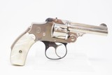 SMITH & WESSON 3rd Model .32 S&W SAFETY HAMMERLESS Six-Shot C&R DA Revolver S&W’s “NEW DEPARTURE” DA Revolver w/PEARL GRIPS - 4 of 21