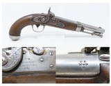 Antique ROBERT JOHNSON US Model 1836 .54 Cal. Percussion CONVERSION PistolSTANDARD ISSUE Pistol of the MEXICAN-AMERICAN WAR - 1 of 19