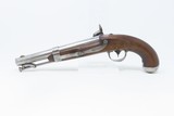Antique ROBERT JOHNSON US Model 1836 .54 Cal. Percussion CONVERSION PistolSTANDARD ISSUE Pistol of the MEXICAN-AMERICAN WAR - 16 of 19
