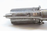 ENGRAVED Antique BELGIAN 7mm Pinfire LEFAUCHEUX Style PEPPERBOX Revolver
ENGRAVED Folding Trigger DUTCH 6-Shot Revolver - 11 of 15