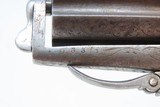 ENGRAVED Antique BELGIAN 7mm Pinfire LEFAUCHEUX Style PEPPERBOX Revolver
ENGRAVED Folding Trigger DUTCH 6-Shot Revolver - 8 of 15