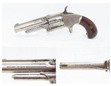 SCARCE Antique MARLIN FIREARMS No. 32 Standard 1875 Spur Trigger REVOLVERWILD WEST Self Defense Concealed Carry/HIDEOUT GUN - 1 of 16