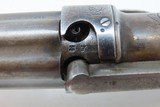 ALLEN & THURBER Antique WORCHESTER PERIOD .32 Bar Hammer PEPPERBOX Revolver ENGRAVED First DA Revolving Percussion Pistol - 15 of 19