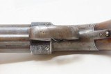 ALLEN & THURBER Antique WORCHESTER PERIOD .32 Bar Hammer PEPPERBOX Revolver ENGRAVED First DA Revolving Percussion Pistol - 12 of 19