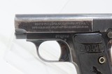 COLT Model 1908 .25 ACP Semi-Automatic VEST POCKET Self Defense Pistol C&R
ROARING 20s Colt’s Smallest Semi-Auto Made in 1925 - 4 of 15