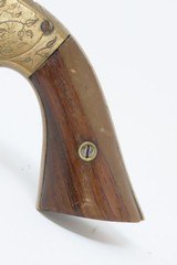 Antique CIVIL WAR Era E. A. PRESCOTT .32 Cal. Rimfire BELT Model RevolverENGRAVED Revolver Made During the American Civil War - 3 of 18