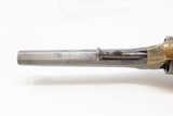 Antique CIVIL WAR Era E. A. PRESCOTT .32 Cal. Rimfire BELT Model RevolverENGRAVED Revolver Made During the American Civil War - 13 of 18