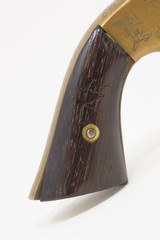 Antique CIVIL WAR Era E. A. PRESCOTT .32 Cal. Rimfire BELT Model RevolverENGRAVED Revolver Made During the American Civil War - 16 of 18