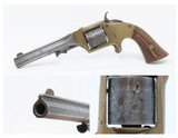 Antique CIVIL WAR Era E. A. PRESCOTT .32 Cal. Rimfire BELT Model RevolverENGRAVED Revolver Made During the American Civil War - 1 of 18