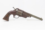 RARE CIVIL WAR Antique ALLEN & WHEELOCK .44 Cal Center Hammer ARMY Revolver 1 of 250 .44 Cal. LIPFIRE Revolvers Made circa 1861 - 13 of 16