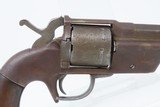 RARE CIVIL WAR Antique ALLEN & WHEELOCK .44 Cal Center Hammer ARMY Revolver 1 of 250 .44 Cal. LIPFIRE Revolvers Made circa 1861 - 15 of 16