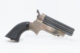 Antique CIVIL WAR Era C. SHARPS Model 2 .30 Cal. Rimfire PEPPERBOX Revolver 4 Shot WILD WEST Self Defense Pocket Gun - 16 of 19