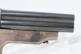 Antique CIVIL WAR Era C. SHARPS Model 2 .30 Cal. Rimfire PEPPERBOX Revolver 4 Shot WILD WEST Self Defense Pocket Gun - 19 of 19
