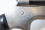 Antique CIVIL WAR Era C. SHARPS Model 2 .30 Cal. Rimfire PEPPERBOX Revolver 4 Shot WILD WEST Self Defense Pocket Gun - 15 of 19
