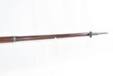 INDIAN WARS Antique US SPRINGFIELD Model 1879 Breech Loading TRAPDOOR Rifle With a SOCKET BAYONET, SCABBARD, & HANGER - 9 of 22