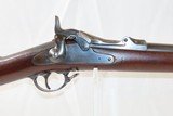 INDIAN WARS Antique US SPRINGFIELD Model 1879 Breech Loading TRAPDOOR Rifle With a SOCKET BAYONET, SCABBARD, & HANGER - 5 of 22