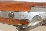 CIVIL WAR Antique FRENCH TULLE Model 1842 .69 Cal. Percussion RIFLE-MUSKET
Likely UNION ARMY Musket with SWORD BAYONET - 10 of 19