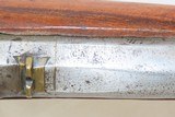 CIVIL WAR Antique FRENCH TULLE Model 1842 .69 Cal. Percussion RIFLE-MUSKET
Likely UNION ARMY Musket with SWORD BAYONET - 9 of 19