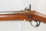 CIVIL WAR Antique FRENCH TULLE Model 1842 .69 Cal. Percussion RIFLE-MUSKET
Likely UNION ARMY Musket with SWORD BAYONET - 16 of 19