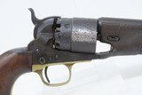 c1861 Antique Early-CIVIL WAR COLT Model 1860 ARMY .44 Percussion REVOLVERRevolver Used Past Civil War into the WILD WEST - 17 of 18