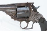 BELGIAN Copy SMITH & WESSON .44 Cal. DOUBLE ACTION Top Break Revolver C&RPeriod Copy of Smith & Wesson’s Large Cal. Revolver - 4 of 21