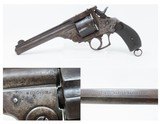 BELGIAN Copy SMITH & WESSON .44 Cal. DOUBLE ACTION Top Break Revolver C&RPeriod Copy of Smith & Wesson’s Large Cal. Revolver - 1 of 21