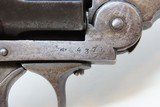 BELGIAN Copy SMITH & WESSON .44 Cal. DOUBLE ACTION Top Break Revolver C&RPeriod Copy of Smith & Wesson’s Large Cal. Revolver - 17 of 21
