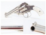 Antique HOPKINS & ALLEN Top Break FOLDING HAMMER .38 Double Action REVOLVER Late 19th Century Conceal and Carry w/PEARL GRIPS - 1 of 17