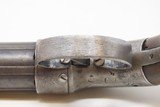 ALLEN & THURBER Antique WORCHESTER PERIOD .31 Bar Hammer PEPPERBOX Revolver ENGRAVED First DA Revolving Percussion Pistol - 12 of 17