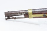 Antique I.N. JOHNSON U.S. Model 1842 DRAGOON .54 Caliber MARTIAL PistolDated 1853 Horse Pistol - 21 of 21