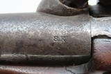 Antique I.N. JOHNSON U.S. Model 1842 DRAGOON .54 Caliber MARTIAL PistolDated 1853 Horse Pistol - 12 of 21