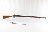CIVIL WAR Era Antique Pattern 1853 ENFIELD British Percussion Rifle-Musket
Made circa 1861 with Bayonet! - 2 of 18