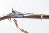 INDIAN WARS Antique U.S. SPRINGFIELD M1868 Breech Loading TRAPDOOR Rifle
1863 Dated Lock & 1870 Dated Breech w/LEATHER SLING - 4 of 22