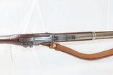 INDIAN WARS Antique U.S. SPRINGFIELD M1868 Breech Loading TRAPDOOR Rifle
1863 Dated Lock & 1870 Dated Breech w/LEATHER SLING - 14 of 22