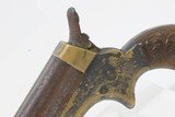 CIVIL WAR Era Antique C. SHARPS Model 1 .22 Cal. Rimfire PEPPERBOX Pistol
WILD WEST/RIVERBOAT Pocket Revolver - 4 of 17