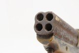 CIVIL WAR Era Antique C. SHARPS Model 1 .22 Cal. Rimfire PEPPERBOX Pistol
WILD WEST/RIVERBOAT Pocket Revolver - 9 of 17