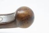 LONDON Marked Antique BOXLOCK British FLINTLOCK .375 Caliber POCKET PistolSMALL Early 1800s Self Defense BELT/POCKET Pistol - 10 of 17