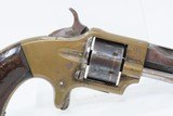 LOWELL ARMS Co Antique ROLLIN WHITE Pocket Revolver Made for SMITH & WESSON VERY RARE w/ SPRING-LOADED EJECTOR ROD, LOADING GATE - 4 of 14